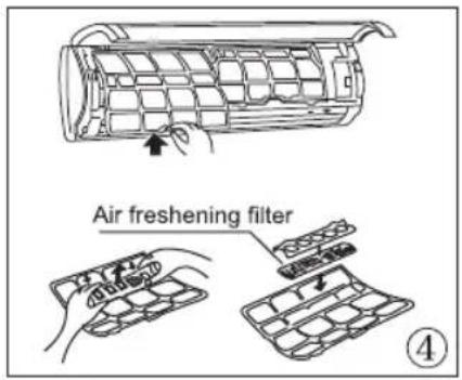 Fortress FSAV19M16 - Cleaning the air filter - 1