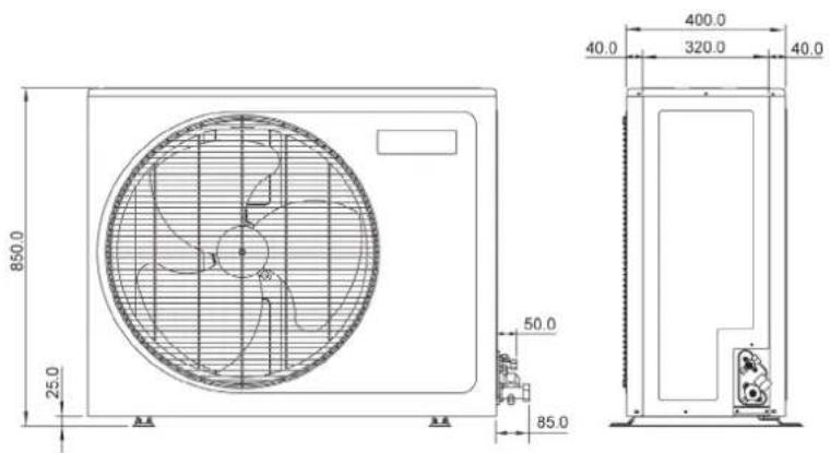 Acson A5CM 28 ER - OUTDOOR UNIT - 5