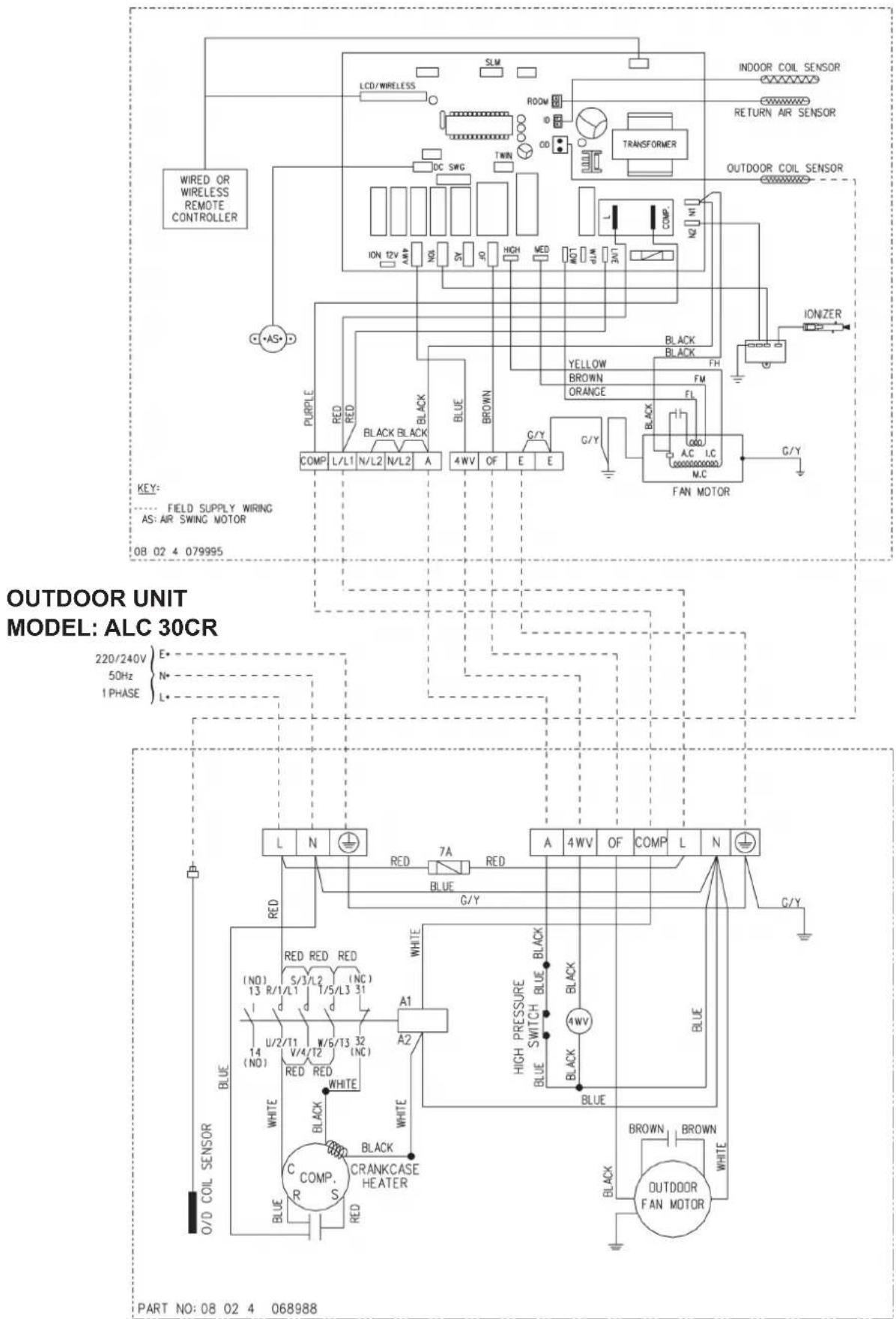 Acson A5CM 28 ER - MODEL: ACM 28ER - 1