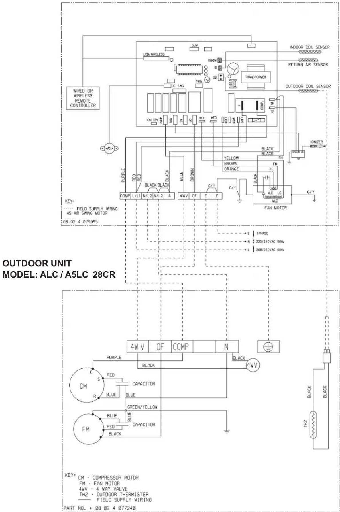 Acson A5CM 28 ER - MODEL: ACM / A5CM 28ER - 1