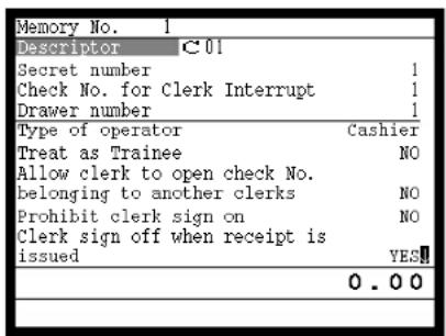 CASIO TE-7000S - Programmierungsvorgang - 3