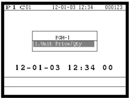 P1 C01 12-01-03 12:34 000123 PGM-1 1.Unit Price/Qty 12-01-03 12:34 00