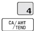 CASIO TE-7000S - BEDIENUNG KASSENBON - 1
