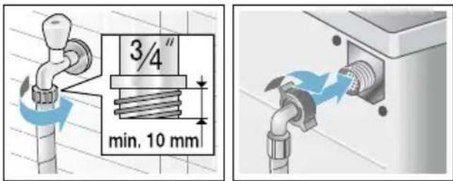 BOSCH WAW28750GB - Connection - 1