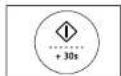 SAMSUNG CE1185GW - I want to add an extra 30 seconds - 1