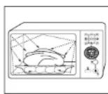 SAMSUNG CE1185GW - Modul de functionare a cuptorului cu microunde - 1
