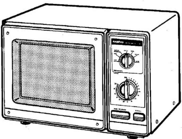 SANYO EM-1410 - MICROWAVE OVEN - 1