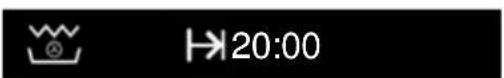W →20:00