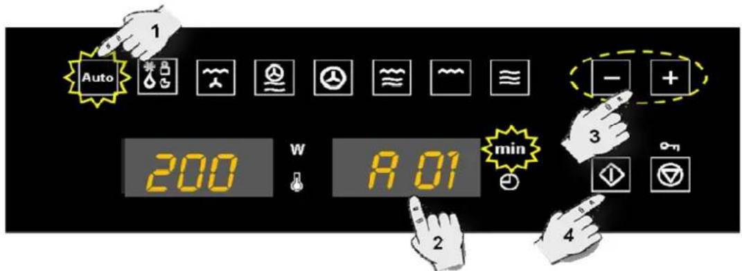 Auto 200 W 8.01 min 3 4