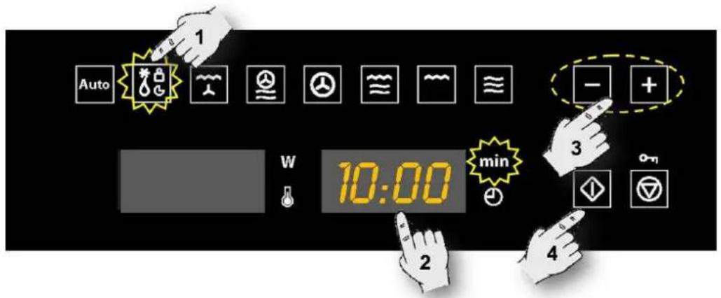 Auto 1 - + W 10:00 min 2 3 4