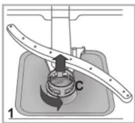 Hotpoint Ariston LFB 5M010 TK - Filtrelerin temizlenmesi - 3