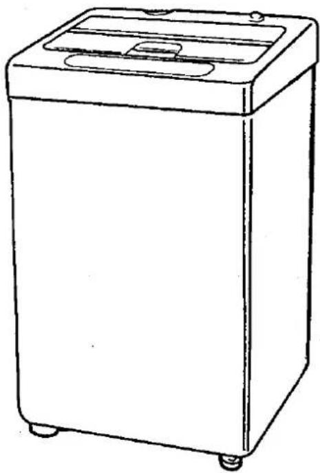 SANYO ASW-45ZAP - FUZZY LOGIC CONTROL FULLY AUTOMATIC WASHING MACHINE - 1