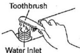 Toothbrush Water Inlet