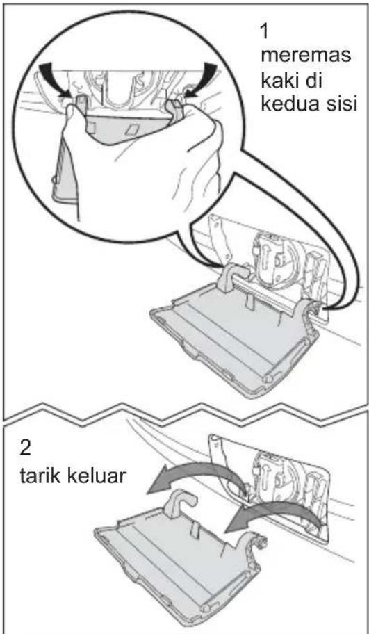 Technical diagram illustrating a mechanical assembly process with labeled components and motion arrows