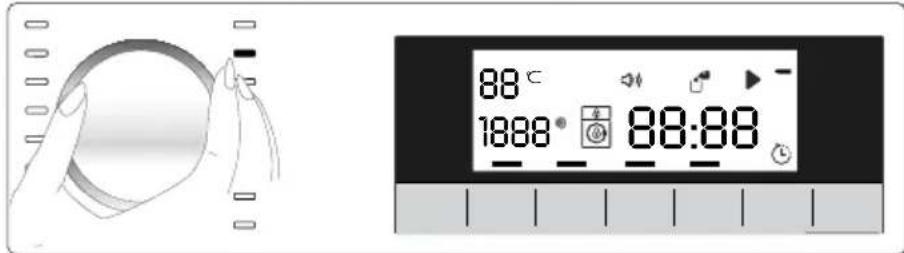 SMEG WHT1114LSUK - Programme selection - 2