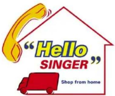 "Hello SINGER" Shop from home