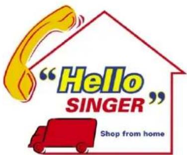 "Hello SINGER" Shop from home