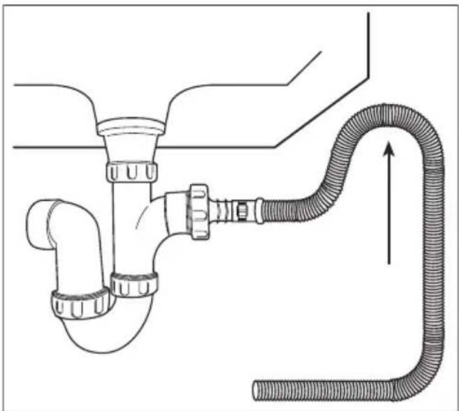 John Lewis JLWM 1604 - Into a drainage standpipe - 6