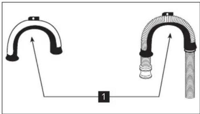John Lewis JLWM 1604 - Into a drainage standpipe - 1