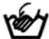 John Lewis JLWM 1201 - Wash Care Symbols - 7