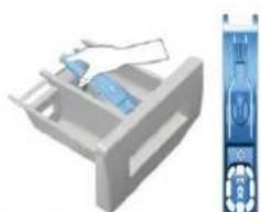 Fortress FW1016B715 - Cleaning the detergent drawer - 4