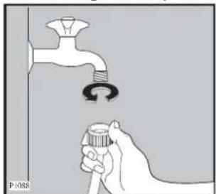 Zanussi-Electrolux ZWF 1420 W - Water inlet - 1