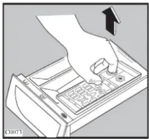 Zanussi-Electrolux ZWF 1220 W - Cleaning the dispenser drawer - 2