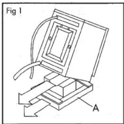 SERVIS M3015A - Removal of the transit packaging - 1