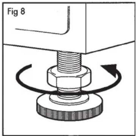 SERVIS M3015A - LEVELLING THE MACHINE - 2
