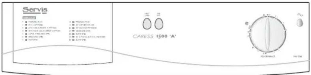 SERVIS M3015A - THE CONTROLS - 1