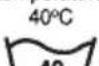 SERVIS M3015A - Wash code symbols - 8