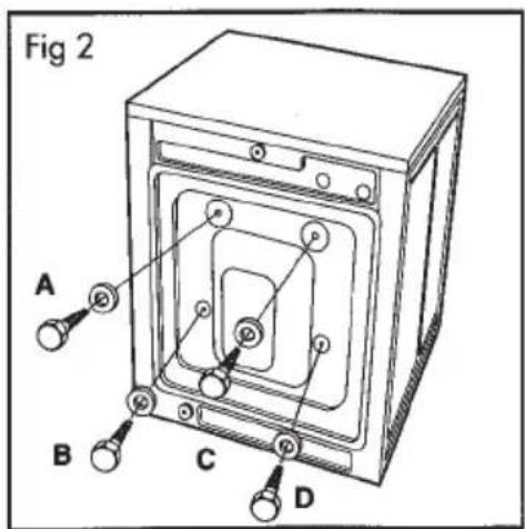 SERVIS M3015A - Removal of the transit packaging - 2