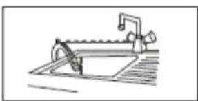 Heinner HWM-M7014A - AZ ÜRÍTŐ TÖMLŐ ELHELYEZÉSE - 4