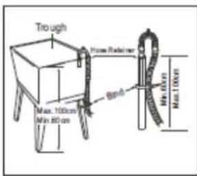 Heinner HWM-M7014A - AZ ÜRÍTŐ TÖMLŐ ELHELYEZÉSE - 5
