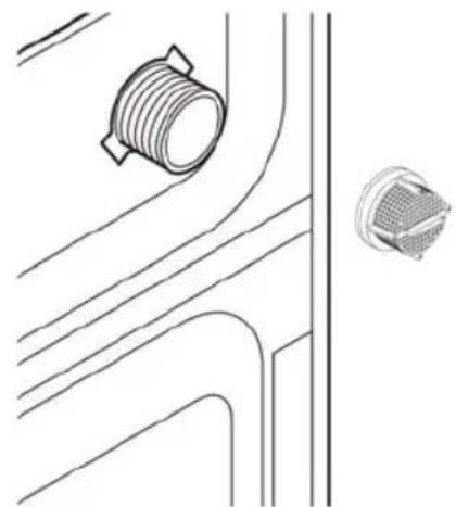 Defy WTL 8019 M - Cleaning the water intake filters - 1