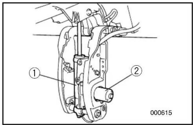YAMAHA F9.9C (2003) - POMELLO DI SUPPORTO DEL TILT - 2