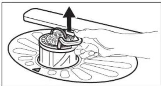 JUNO JGVX60626 - Cleaning the filters - 3