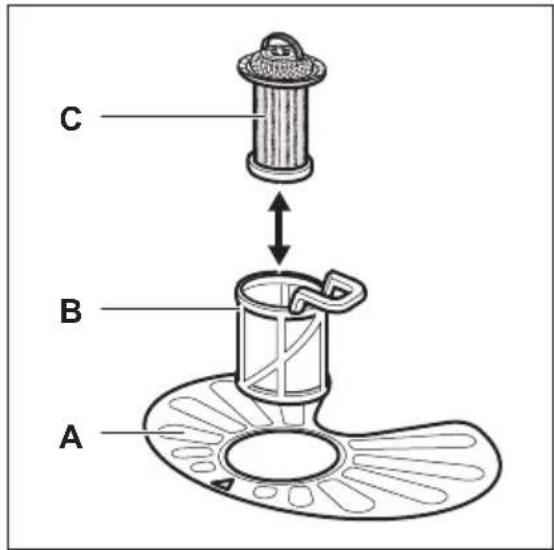 JUNO JGVX60626 - Cleaning the filters - 1