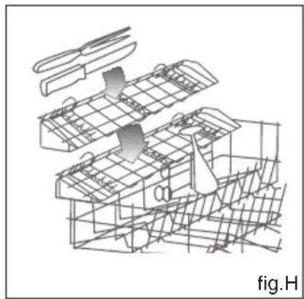 HAIER DW12-TFE1 - Knife rack - 3