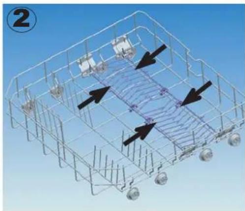 NORDMENDE DWSN61SL - Folding Racks - 2