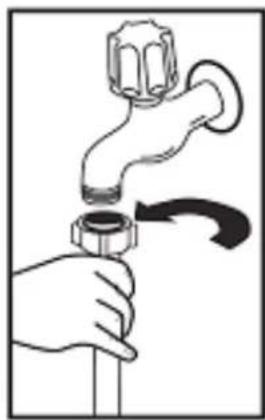 NORDMENDE DWSN61SL - Water connection - 1