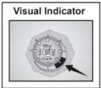 Defy DDW 174 - Salt level indicator light - 1