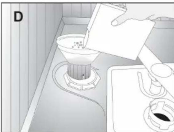 Defy DDW 174 - To fill the container proceed as follows: - 1