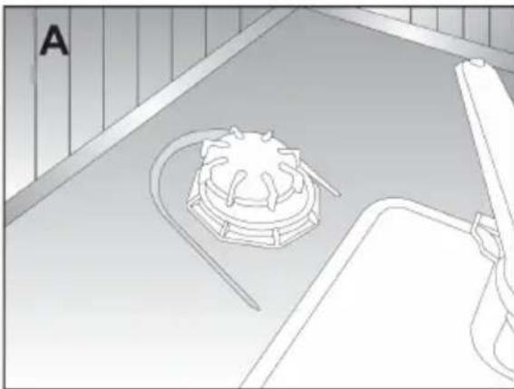 Defy DDW 174 - Adding water softener (dishwasher salt) - 1