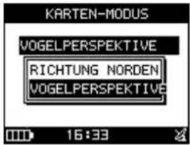 KARTEN-MODUS VOGELPERSPEKTIVE RICHTUNG NORDEN VOGELPERSPEKTIVE 16:33