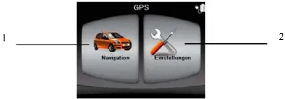 GPS Navigation Einstellungen 1 2