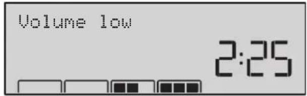 Volume low 2:25
