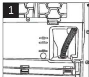 Technical line drawing of a mechanical assembly with no visible text or symbols