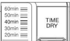 DAEWOO DWR-WE6413WC - Time Dry - 1