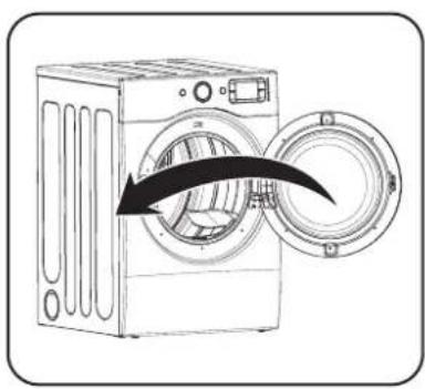 DAEWOO DWR-WE6413WC - STEP 8. Procedure for Reversing the Door - 2